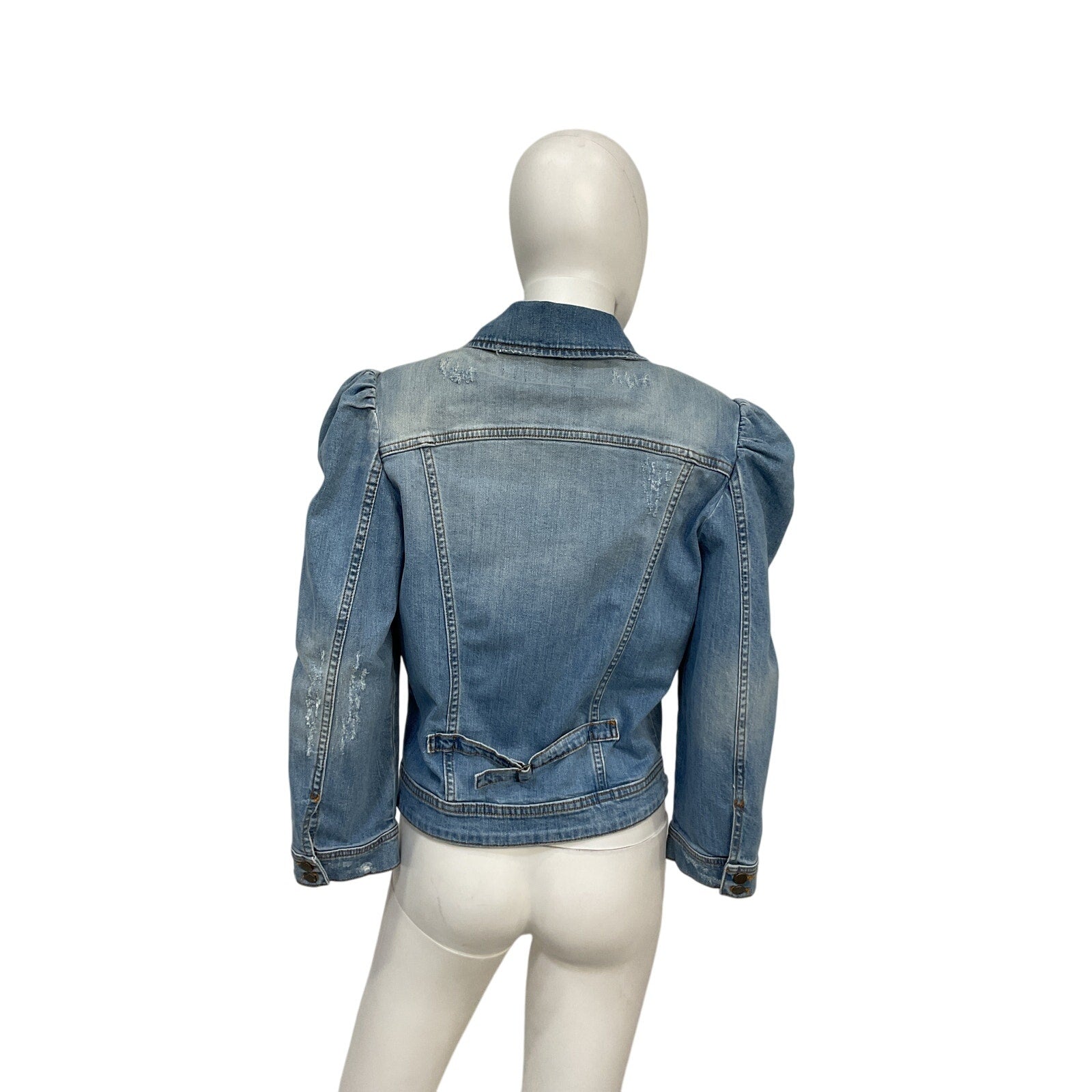 Retrofete 'Ada' Blue Cotton Jacket Size XL - NWT