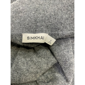 Simkhai Cozy Charcoal Melange Dita Gloved Turtleneck Sweater Size S
