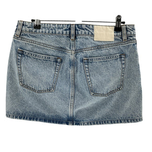 Grlfrnd Classic Blue Niki Skirt Size 28