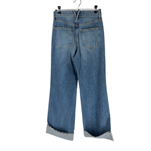 Veronica Beard Wide Leg Rebel Stone Taylor Denim Jeans Size 26