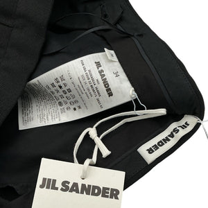 Jil Sander Tailored Black Bootcut Pants Size 34