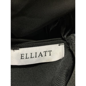 Elliatt 'One-Shoulder' Black One Shoulder Ruched Sheath Dress Size L - NWT
