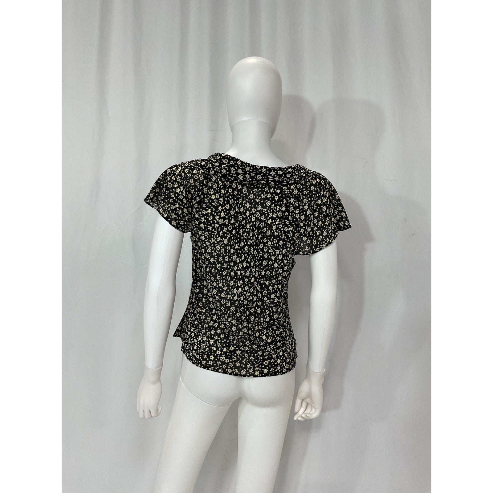 Reformation 'Britta' Black Top Size M