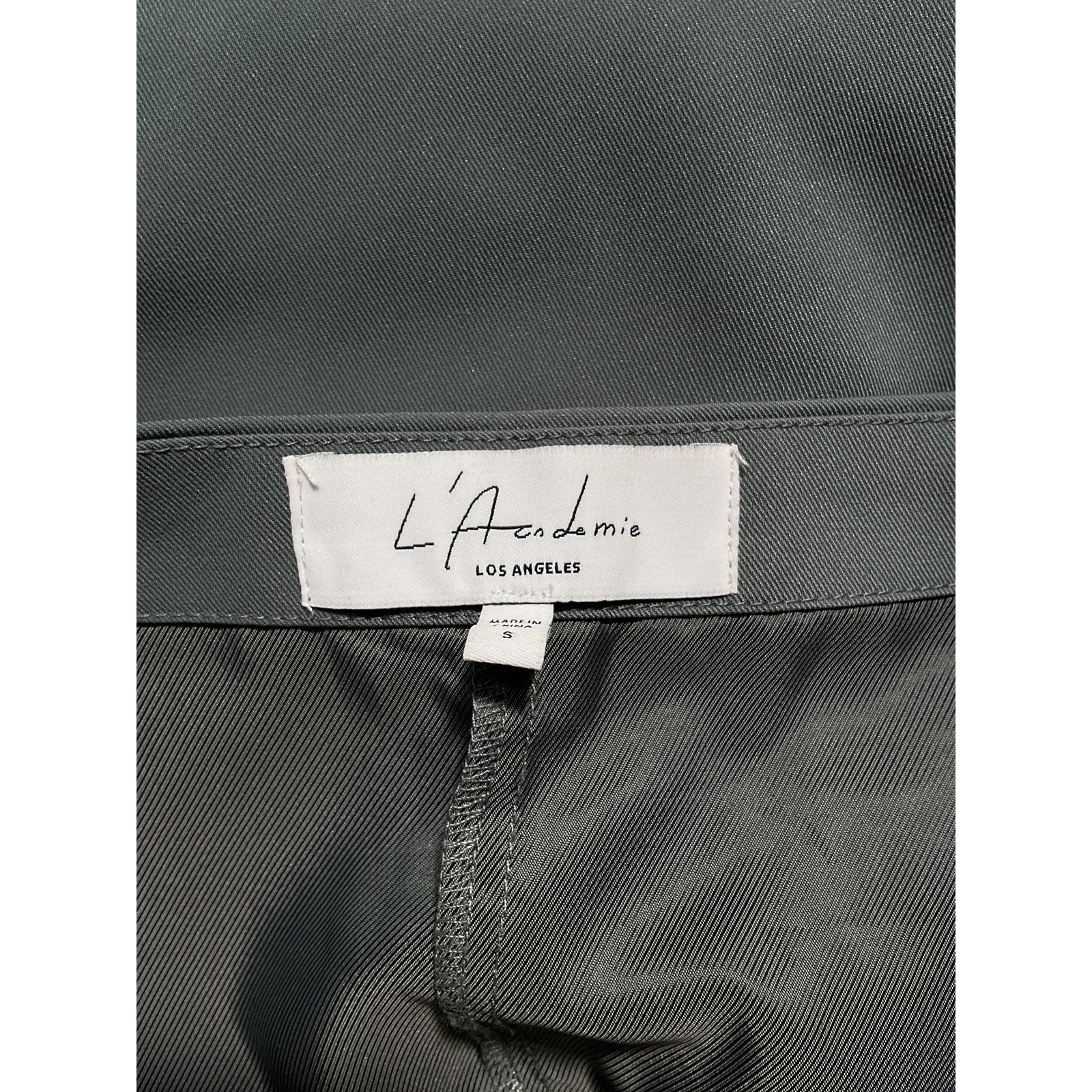 L'Academie 'Neptune' Gray Skort Size S