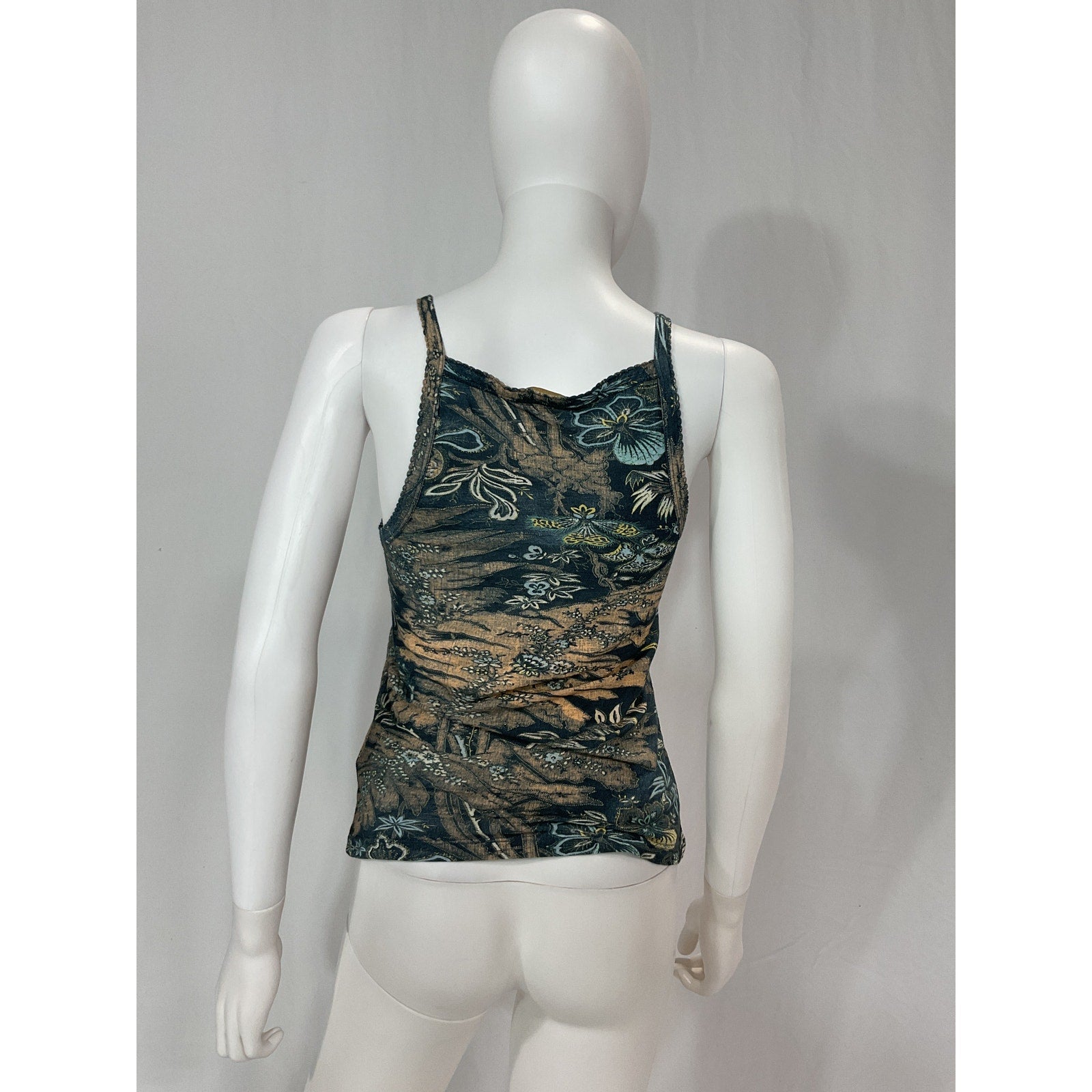 Ulla Johnson 'Sidney' Blue Cami Top Size XS