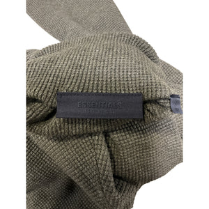 Fear Of God Essentials Waffle Green Turtleneck - Size S