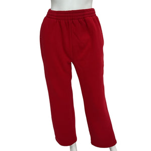 Atoir Cozy Red Straight Leg Track Pants Size XS