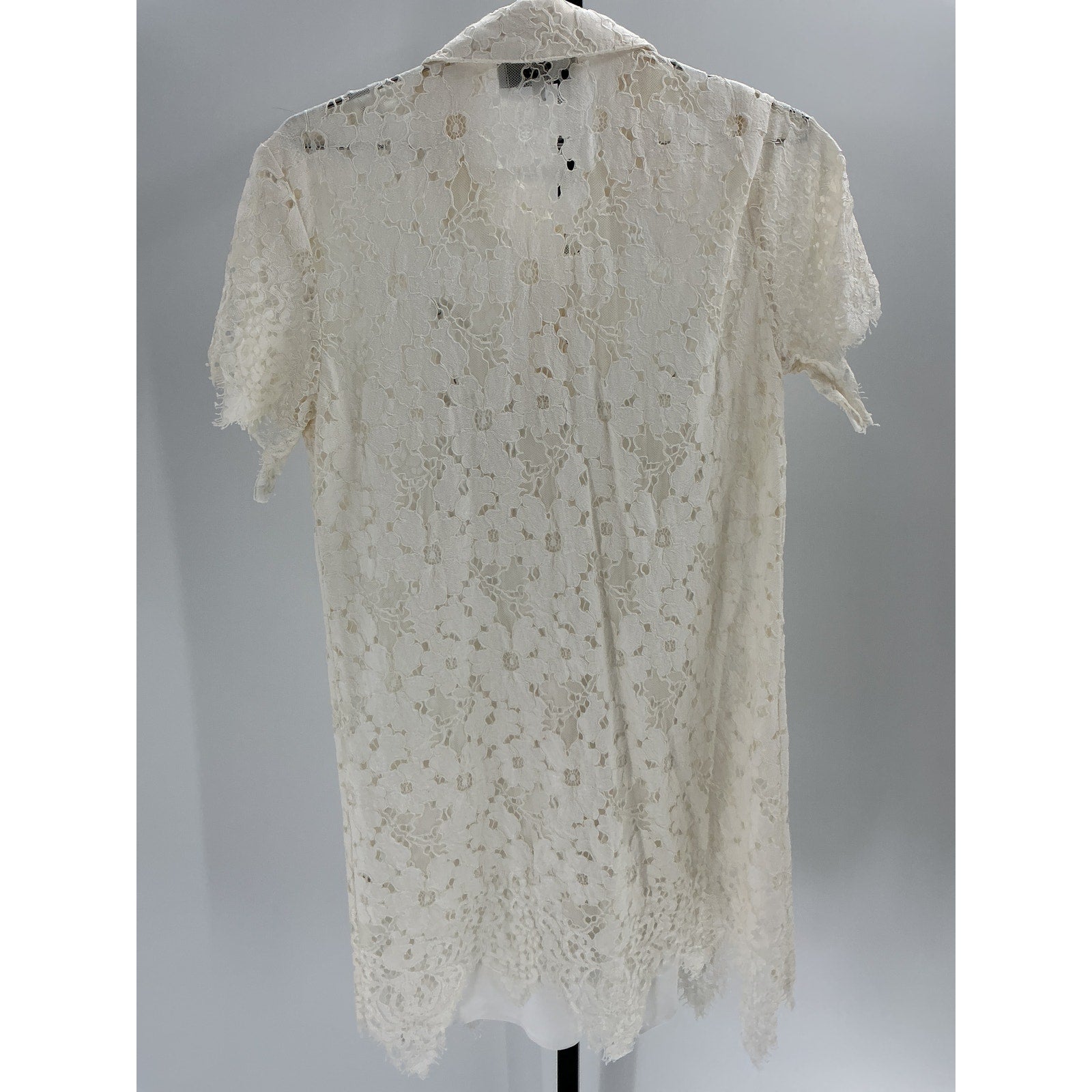 L'Academie 'Rowe' Ivory Polyester Mini Dress Size S