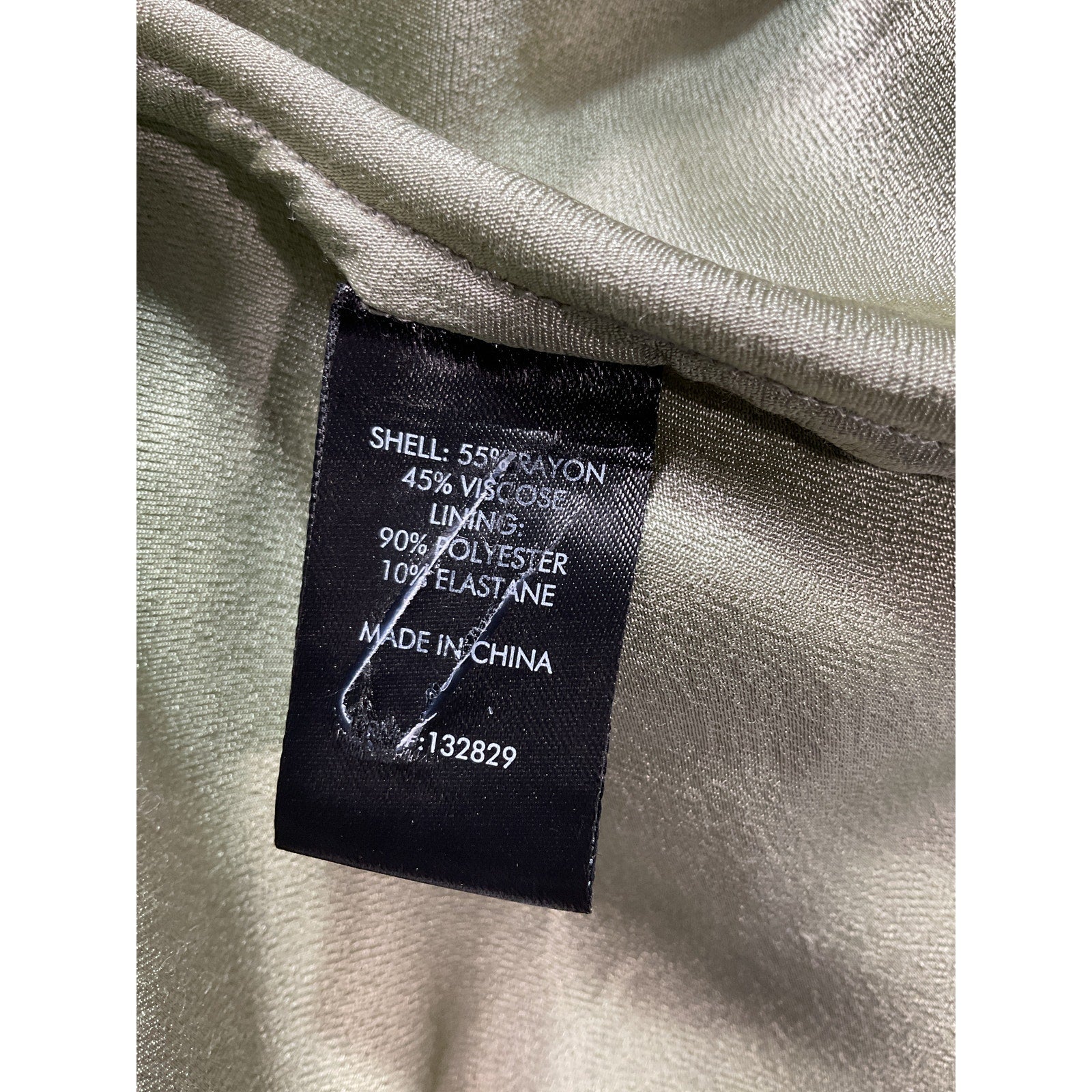 House Of Harlow 1960 'Kate' Green Satin Maxi Dress Size XS