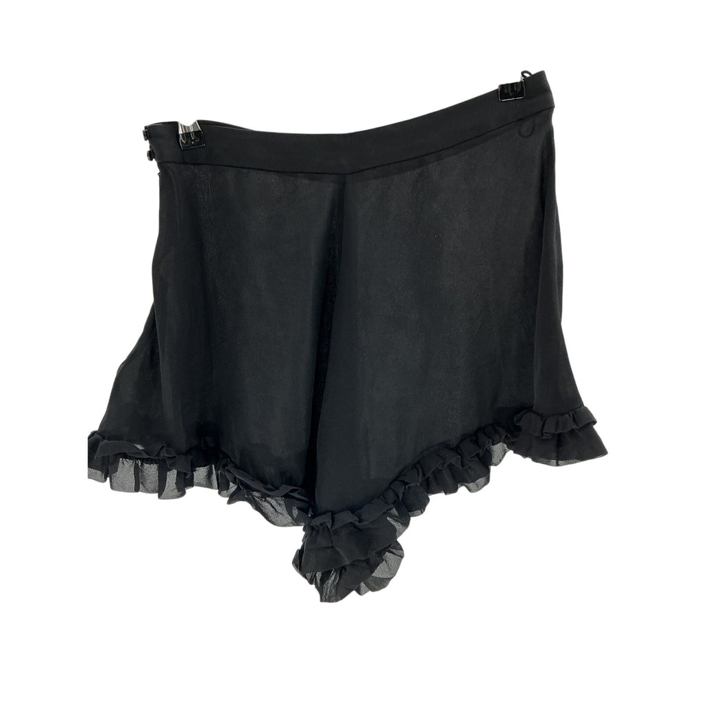 Khaite 'The Rory' Black Silk Short Size 6