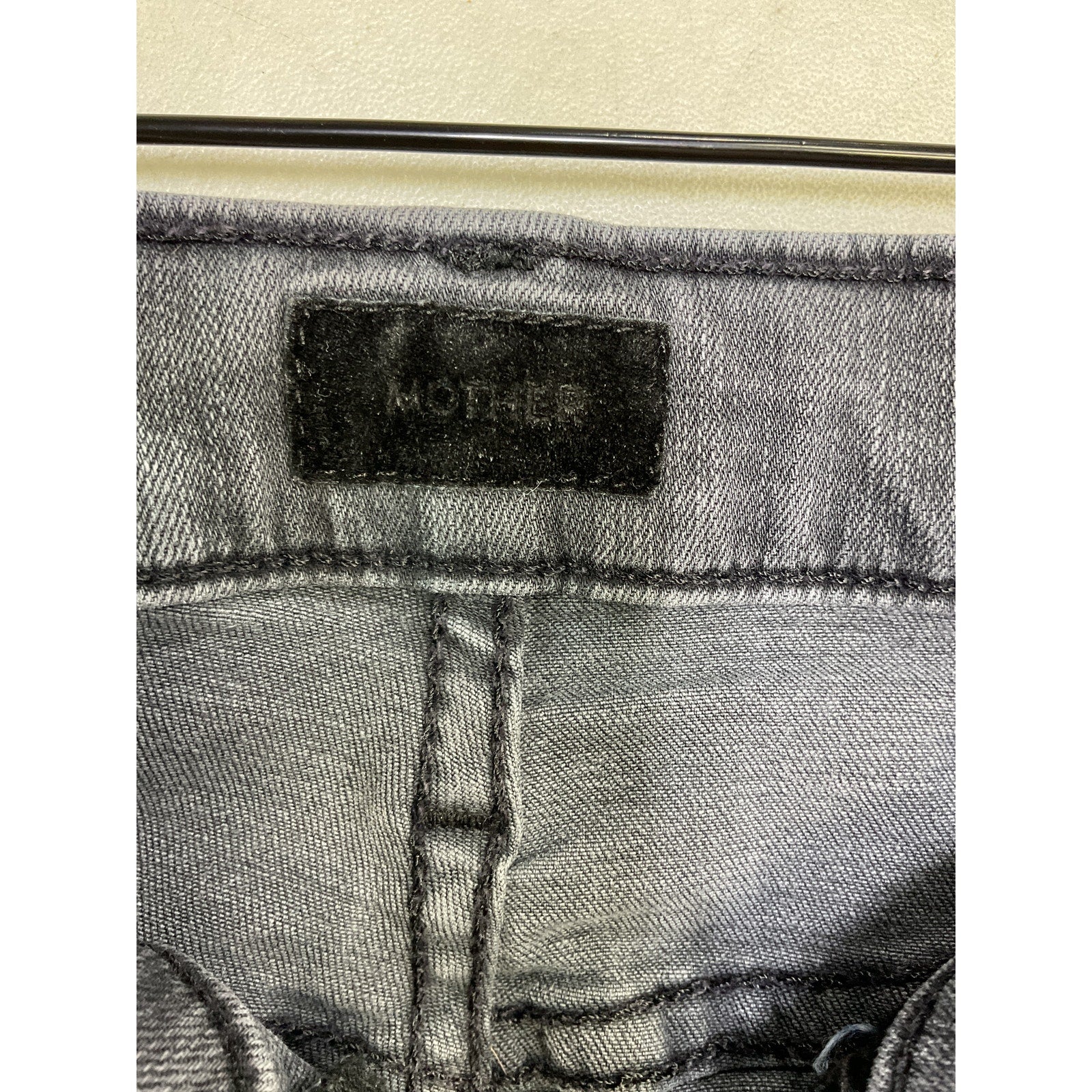 Mother 'The Tripper' Gray Ankle Denim Jean Size 23 - NWT