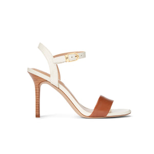 Ralph Lauren Elegant Multicolor Gwen Heeled Sandals Size 8 B