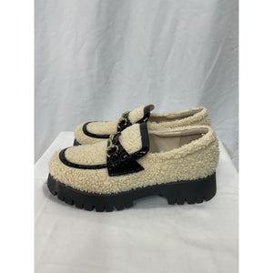 Raye 'Sven' Tan Leather Loafer Size 8