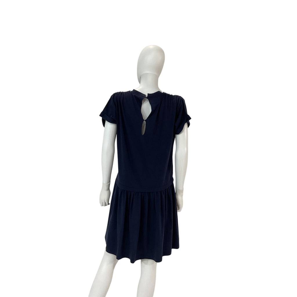 Miu Miu '2006' Navy Cotton Mini Dress Size S