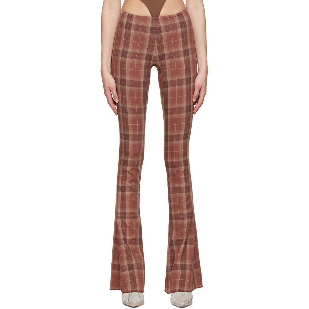 Knwls Brown Wool Trousers Size 8