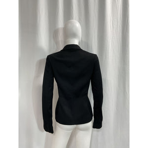 Helmut Lang 'Compact' Black Blazer Size S