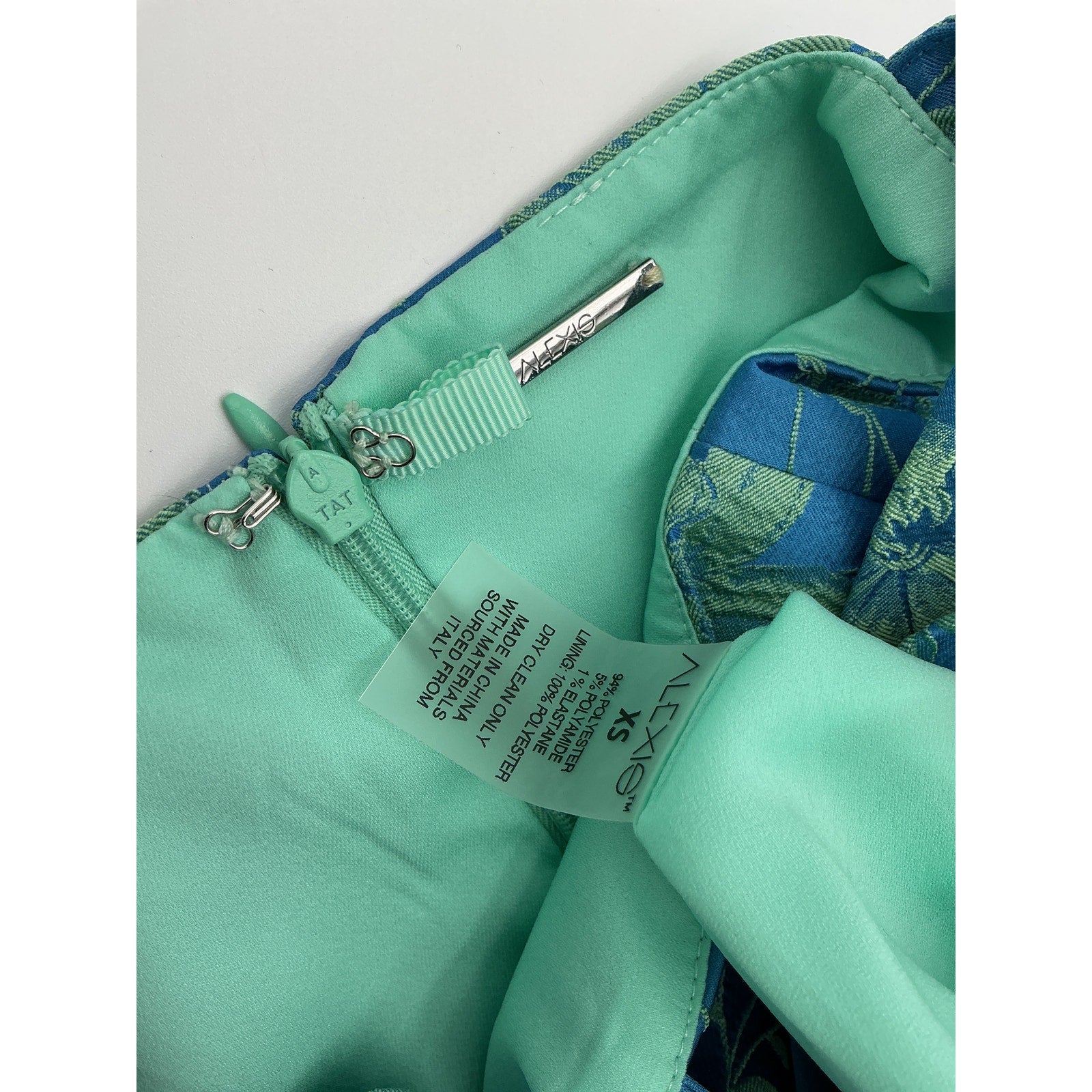 Alexis Max Blue Polyester Dress Size XS - NWT