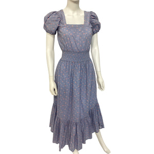 Loveshackfancy Romantic Blue Baby Pomme Begonia Dress Size XS