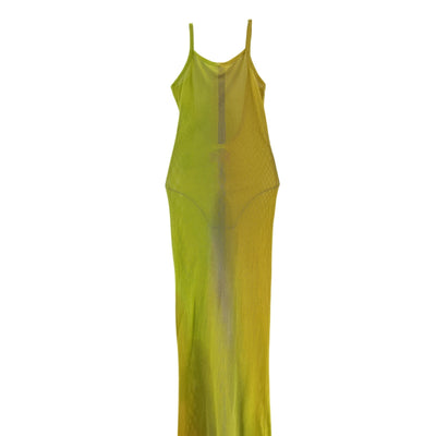 Acne Studios Sheer Multicolor Mesh Maxi Dress Size XS