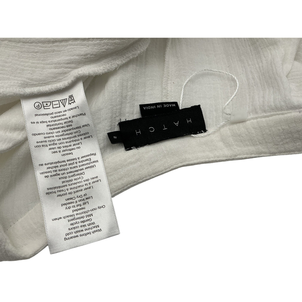 Hatch 'The Rosa' White Cotton Dress Size 2