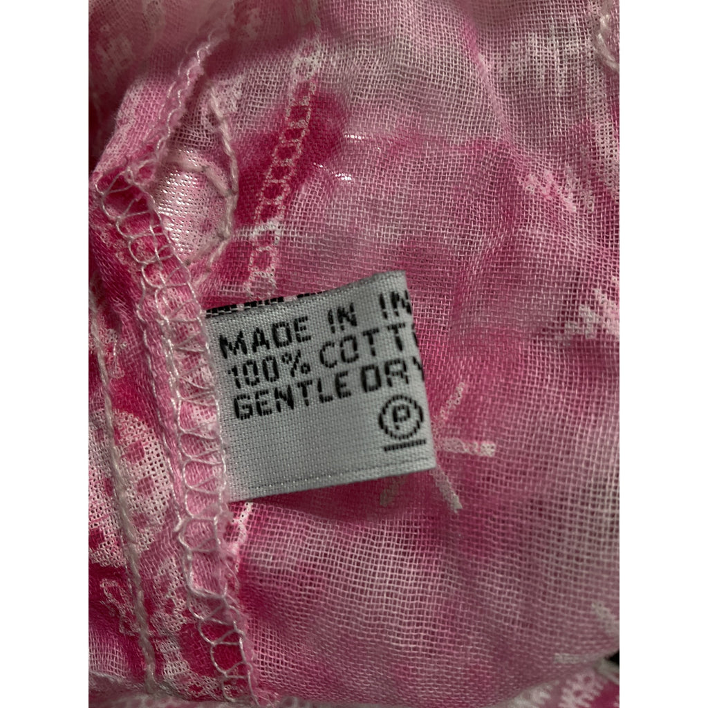 Juliet Dunn Off-Shoulder Pink Cotton Minidress Size OS - NWT