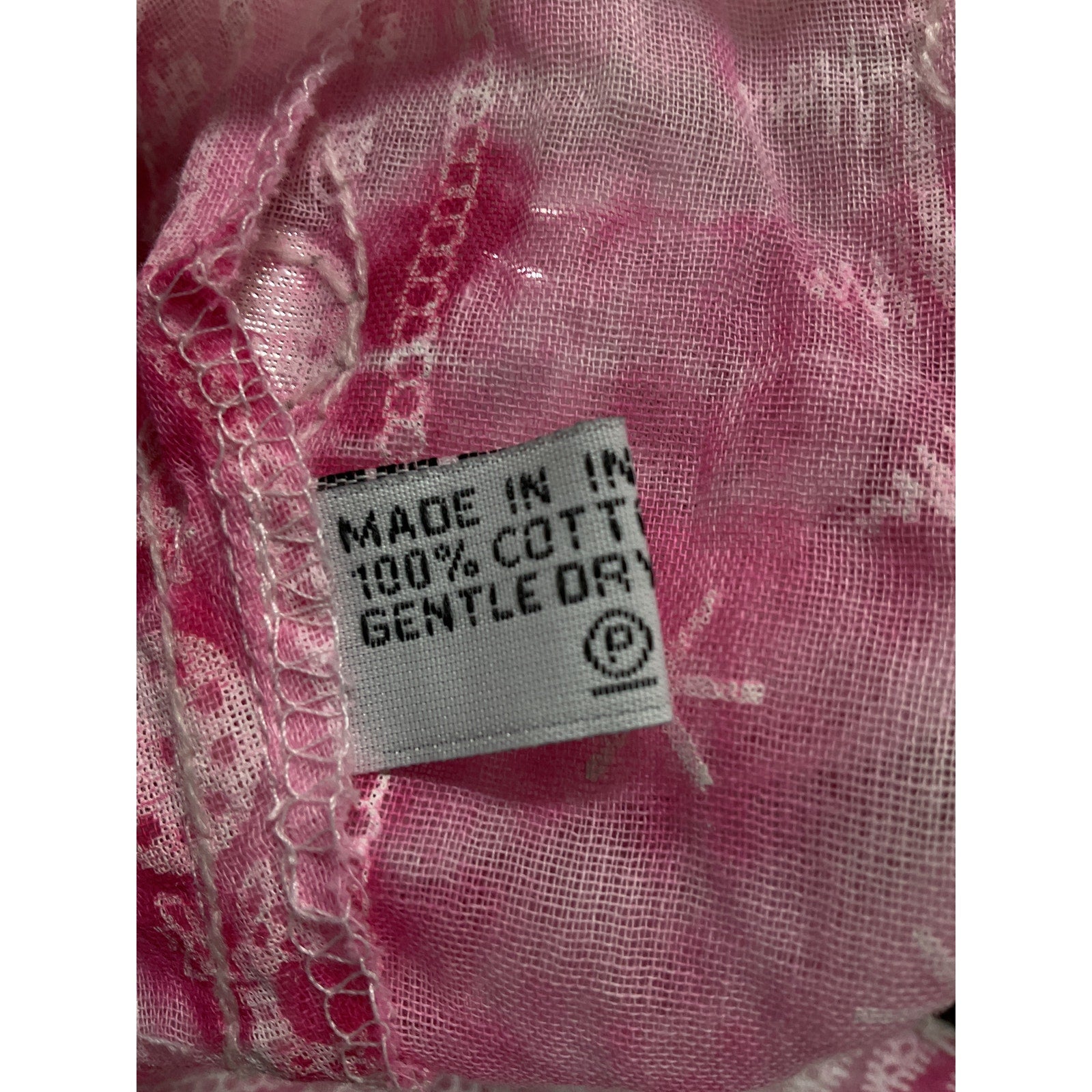 Juliet Dunn Off-Shoulder Pink Cotton Minidress Size OS - NWT