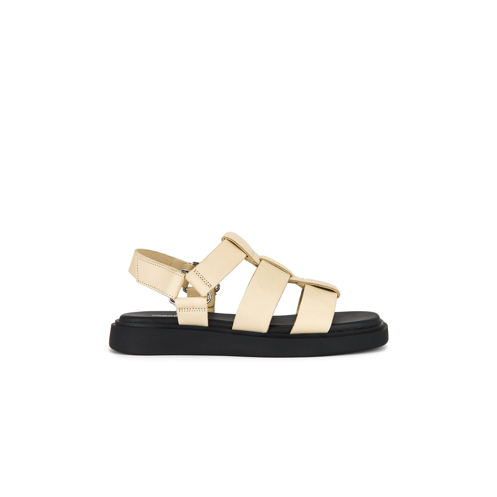 Vagabond Shoemakers 'Connie' Off White Leather Sandal Size 8