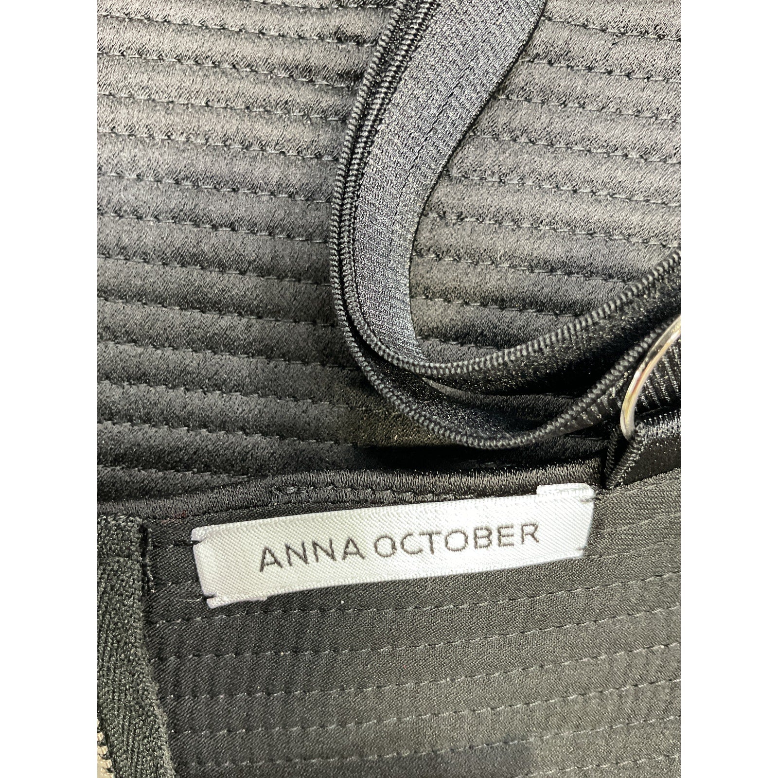 Anna October 'Cecile' Black Viscose Top Size XS