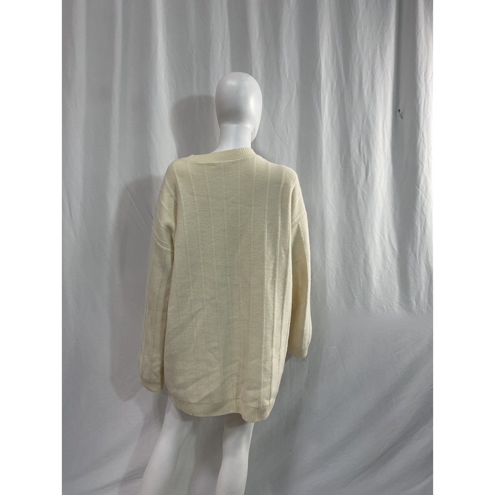 Reformation 'Harriet' White Regenerative Wool Mini Dress Size M