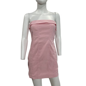 Lovers And Friends Strapless Baby Pink Romy Mini Dress Size S NWT
