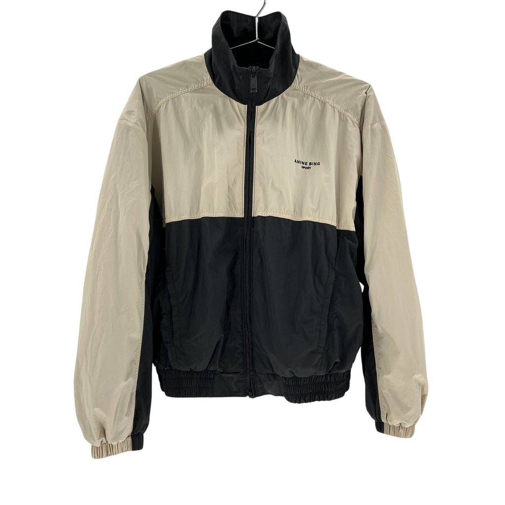 Anine Bing 'Emerson' Black Nylon Jacket Size S