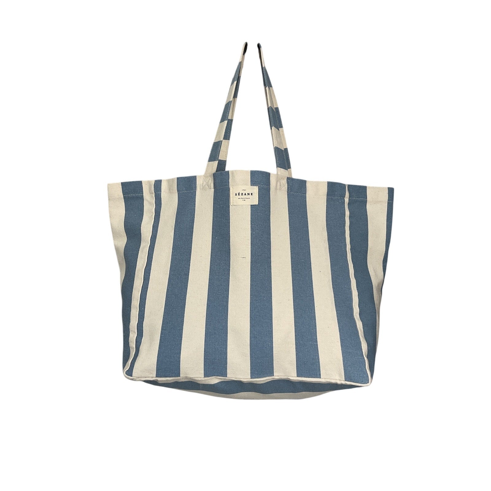 S�zane Blue Stripes Totebag