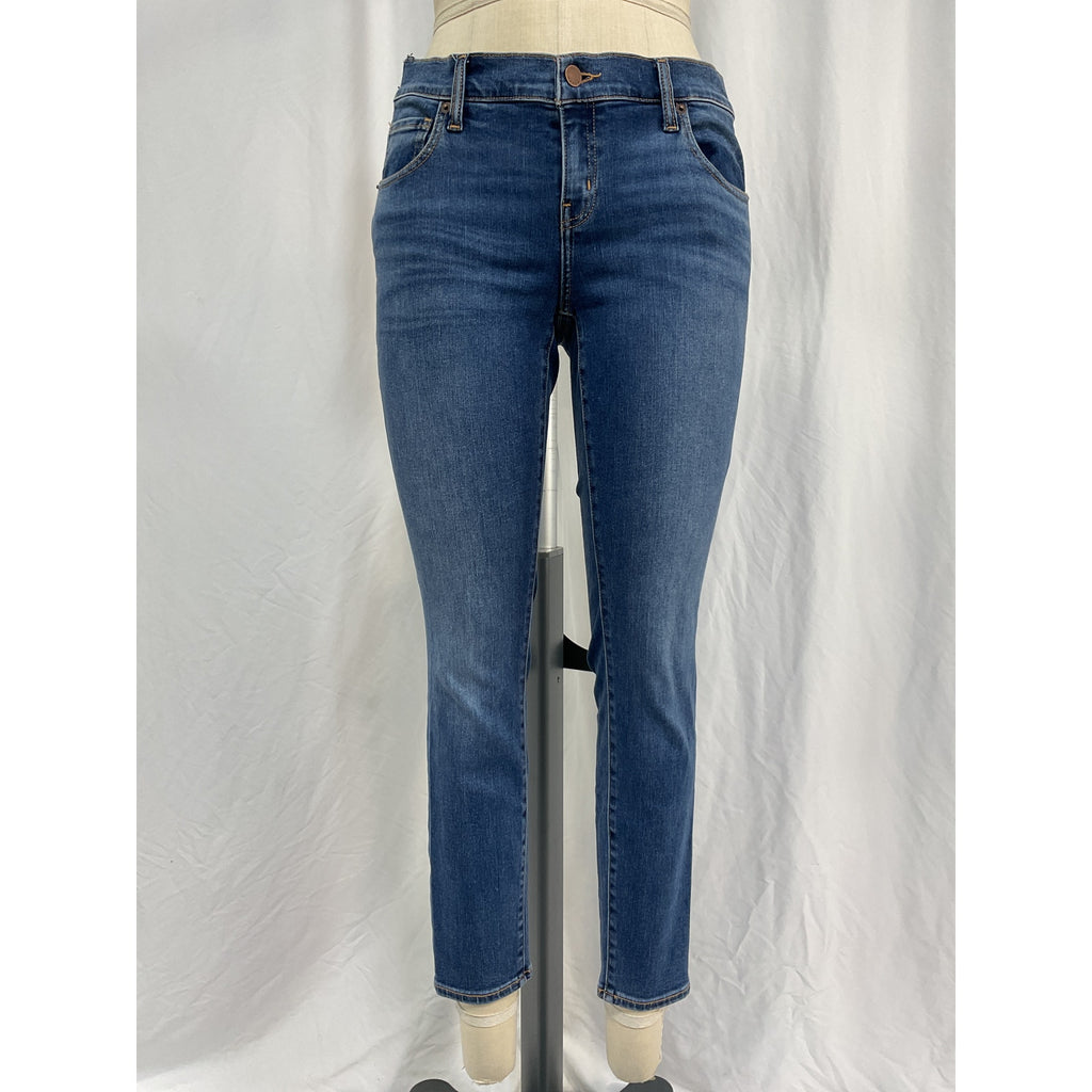 Hatch The Slim 'Maternity' Blue Cotton Jean Size 28