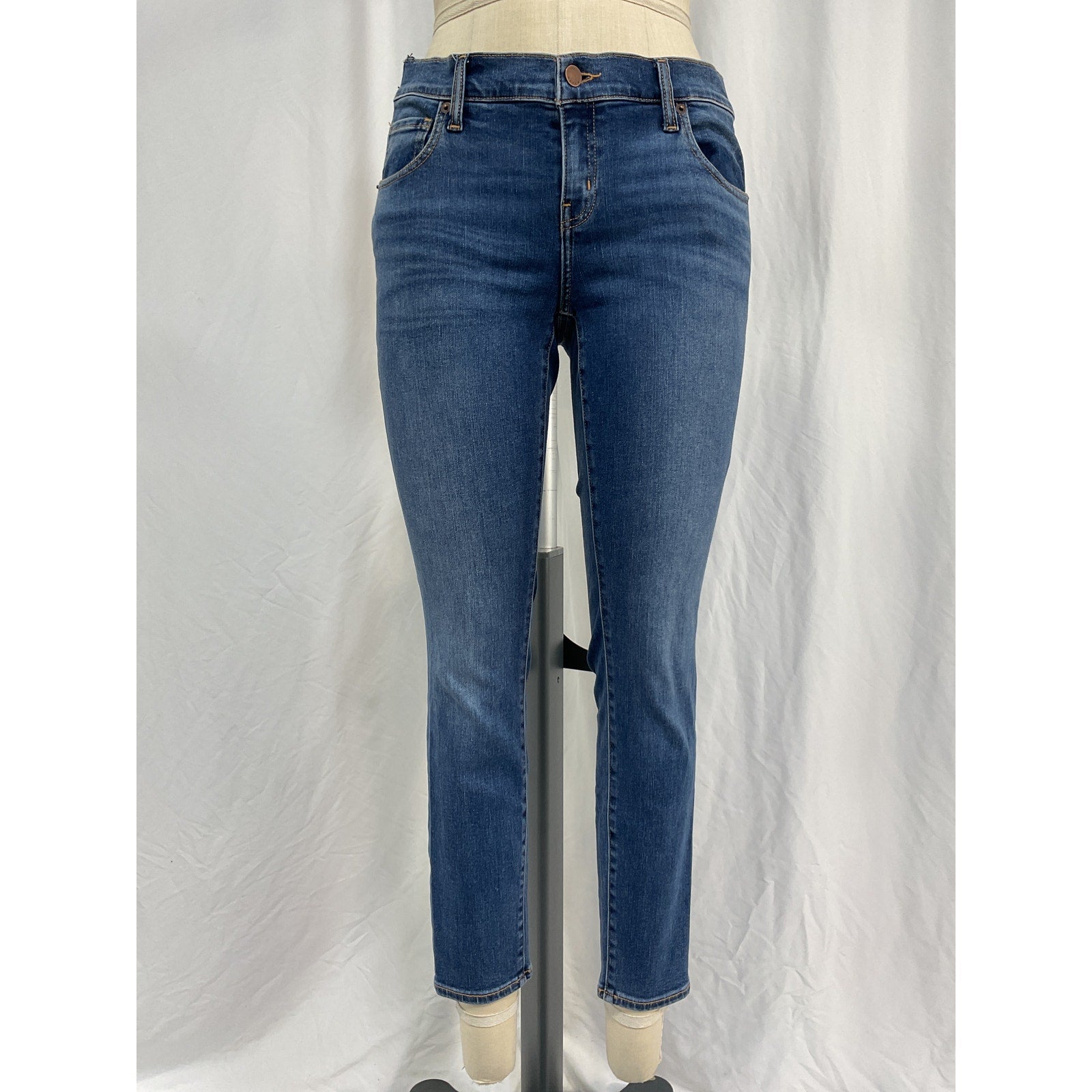 Hatch The Slim 'Maternity' Blue Cotton Jean Size 28