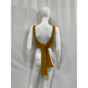 Sézane 'Claire' Gold Blouse Size 34