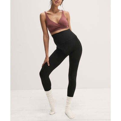 Hatch 'The Ultra Soft Before During And After' Black Legging Size XS