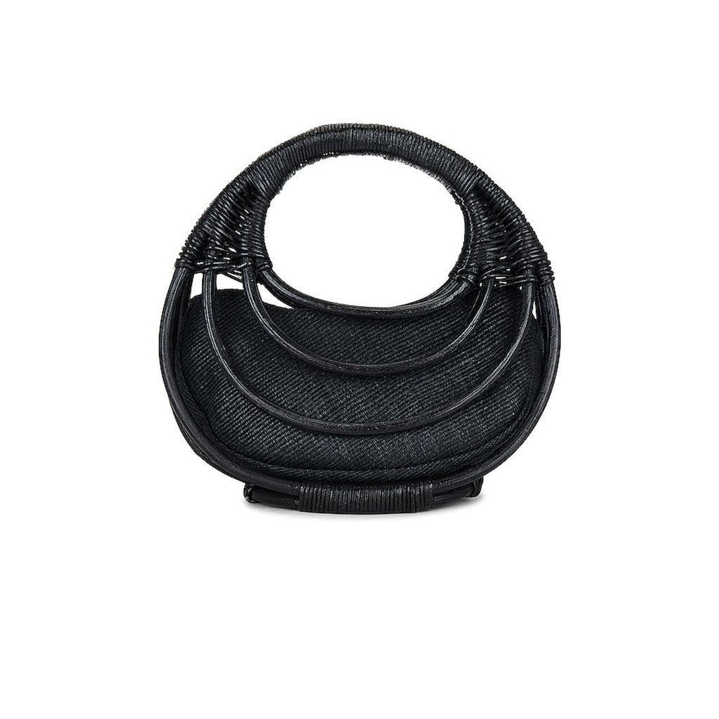 Aranaz 'Curba' Black Mini Handbag