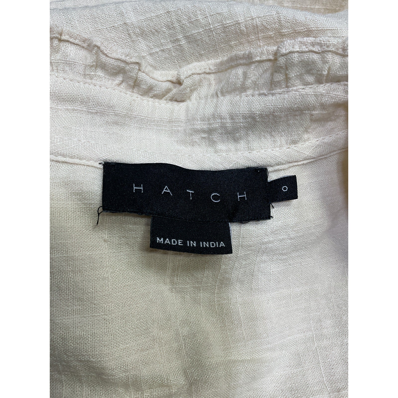 Hatch 'The Sydney' White Maternity Top Size 0