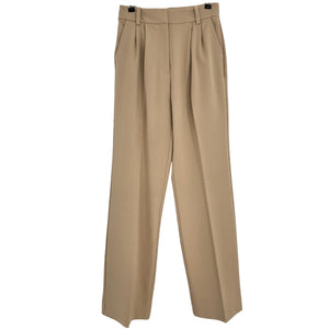 Favorite Daughter Pleated Tan Classic Trousers Size 4