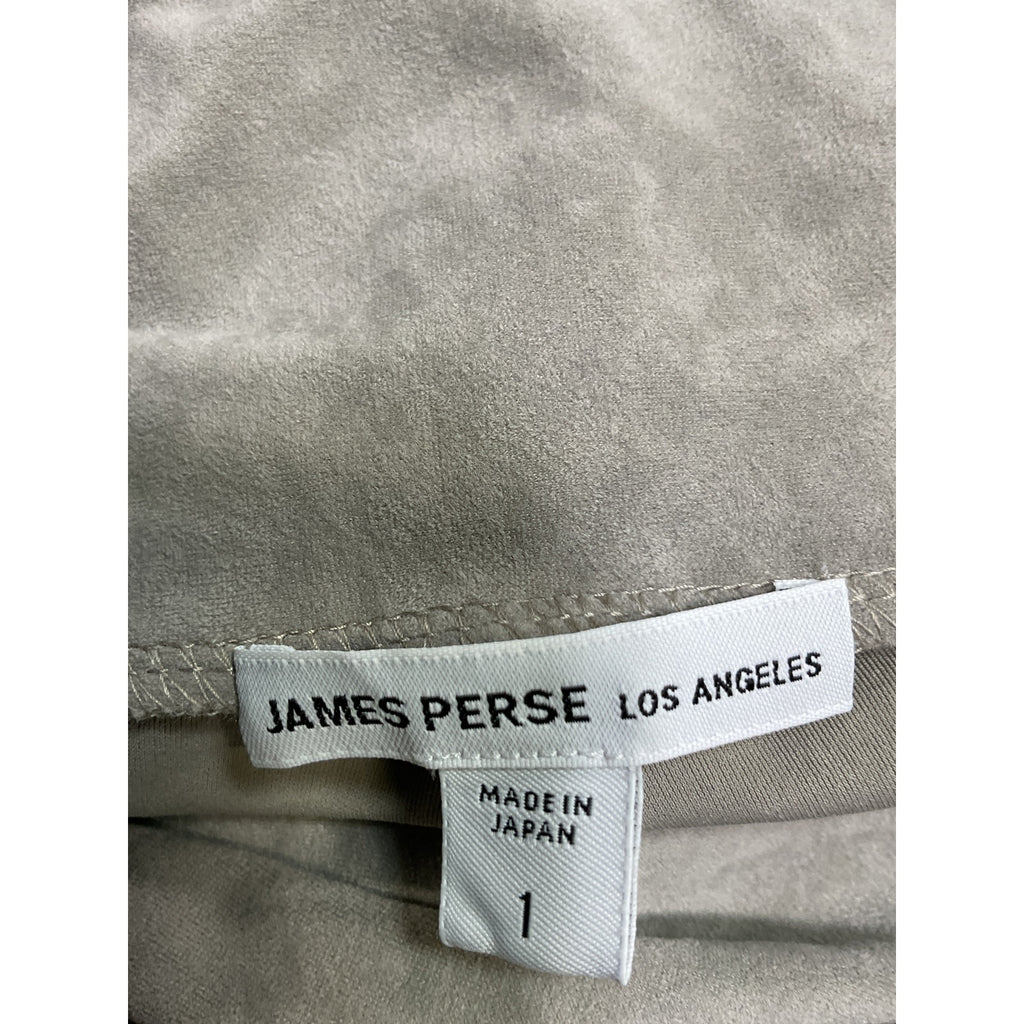 James Perse 'Velvet' Grey Triacetate Flare Legging Size 1