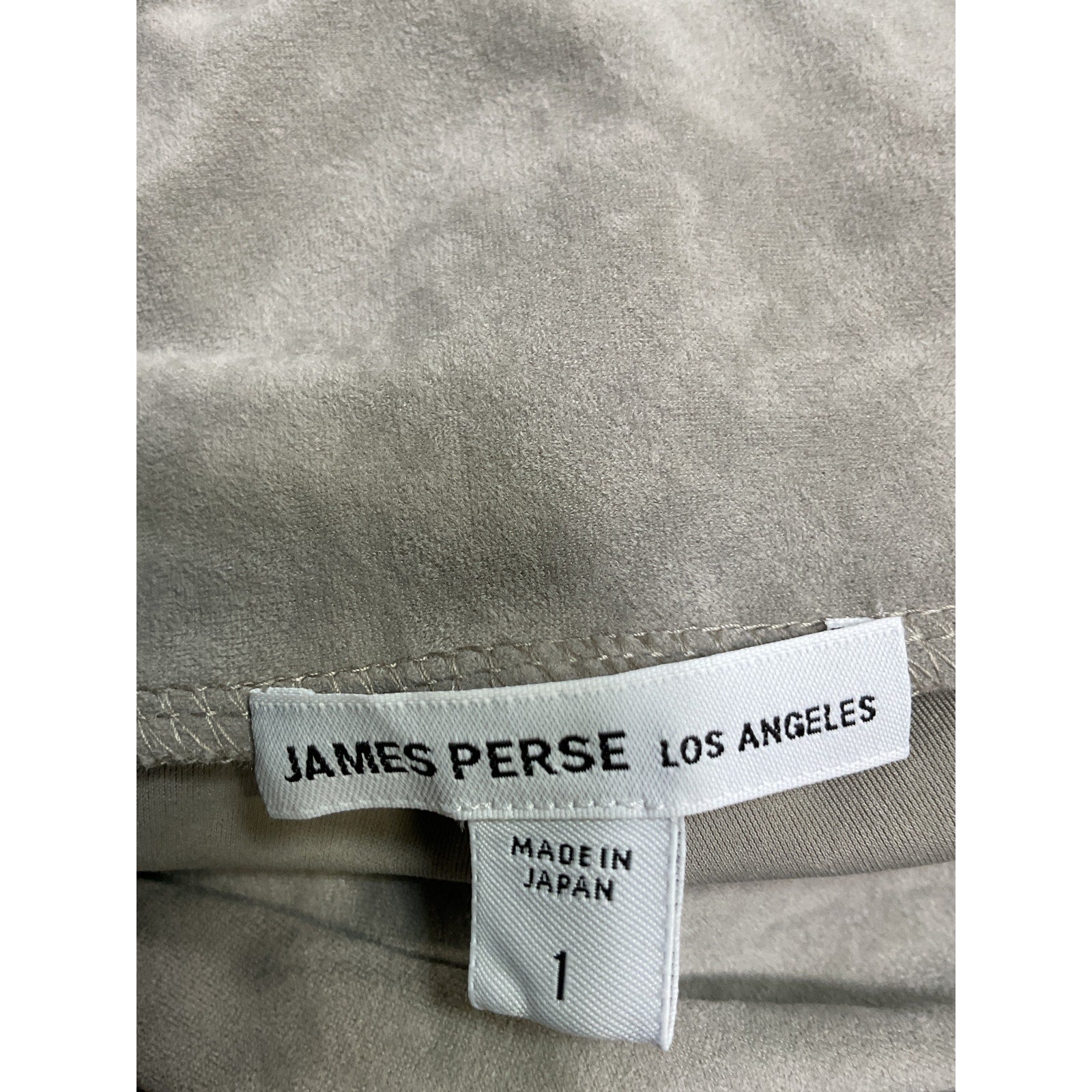 James Perse 'Velvet' Grey Triacetate Flare Legging Size 1