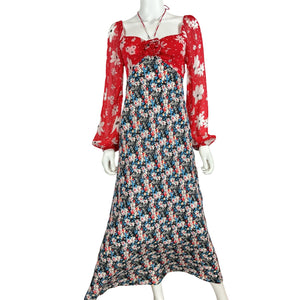Rixo Floral Multicolor Jeanie Dress Size 2