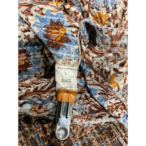 Ulla Johnson Printed Brown Rosa Dress Size 2