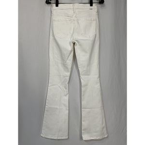 Neiman Marcus 'The Weekender' White Cotton Jean