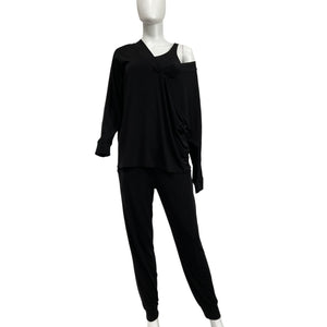 Hatch Relaxed Black Departure Lounge Set Size XS