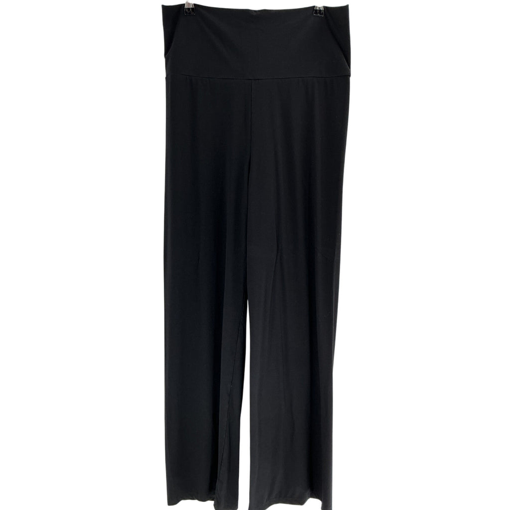 Hatch The Ultimate Black Viscose Before, During & After Perfect Pant Size M
