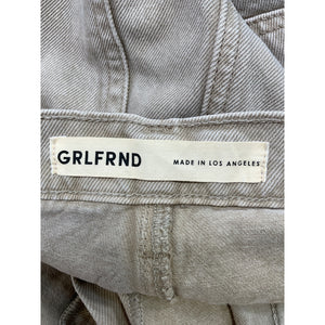 Grlfrnd Sleek Montana Blanca Maxi Skirt Size 27 NWT