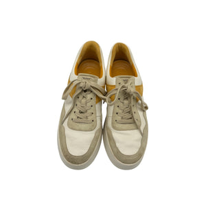 Vince 'Warren' Cream Leather Court Sneaker Size 7.5 M