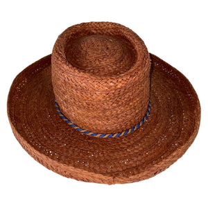 Loro Piana Braided Tan Ofelia Sun Hat Size S