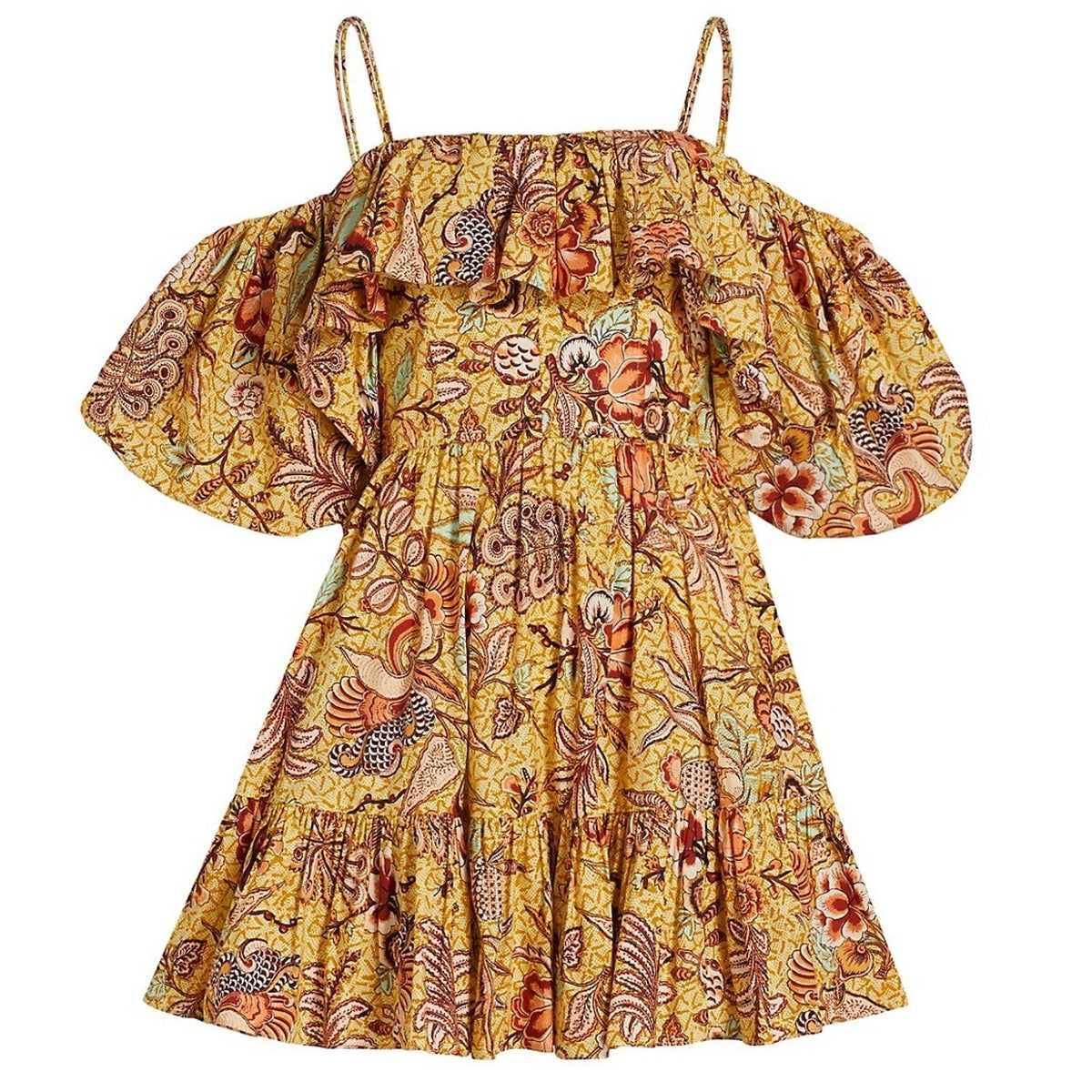 Ulla Johnson Floral Calla Lilly Lila Minidress Size 4